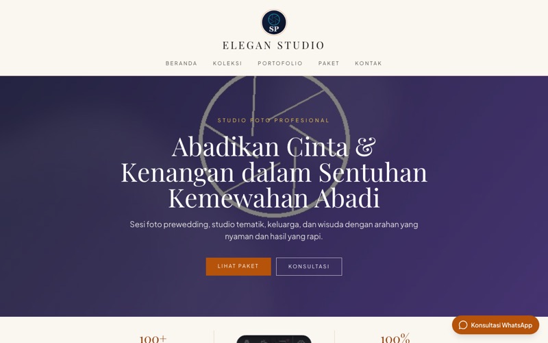 Template Elegant Cream